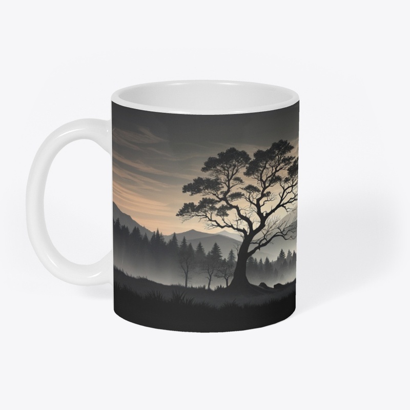 Misty Mountain Dawn