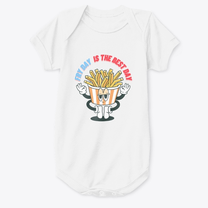 Funny French Fries  comfort T-shirts 