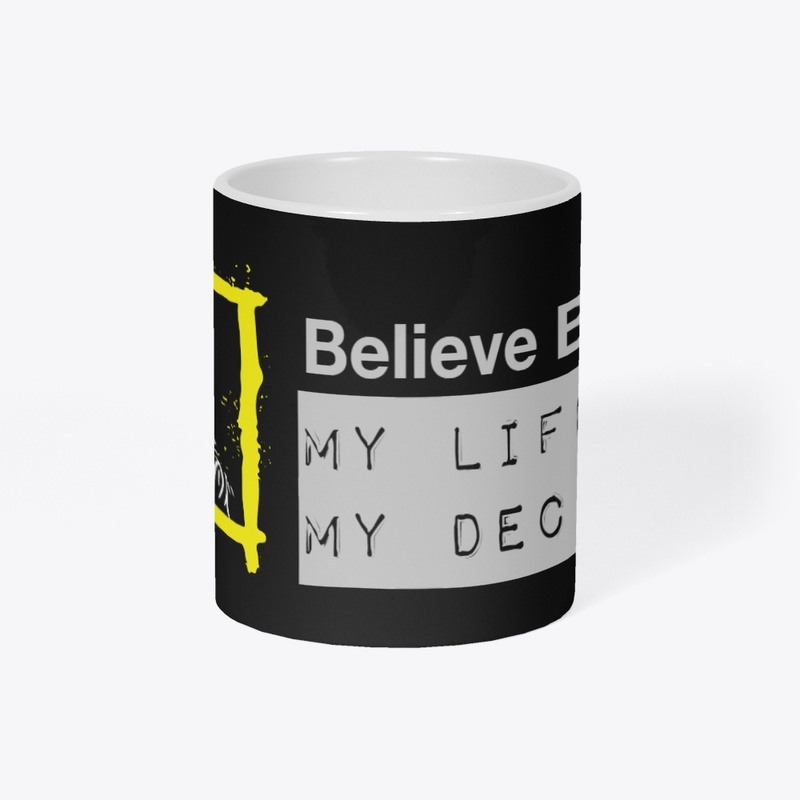 Believe Become Black Tee
