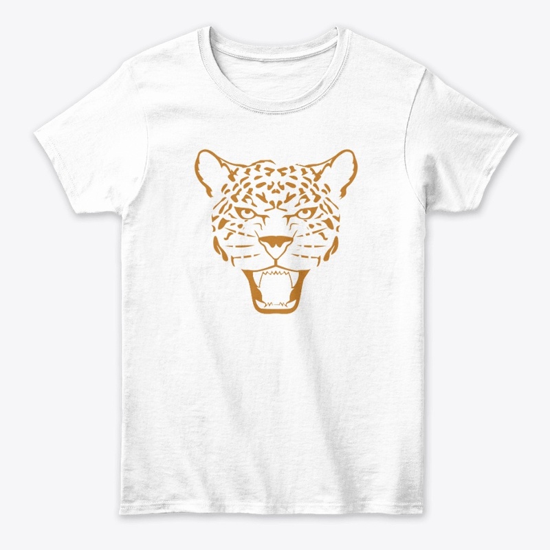 Roaring leopard 