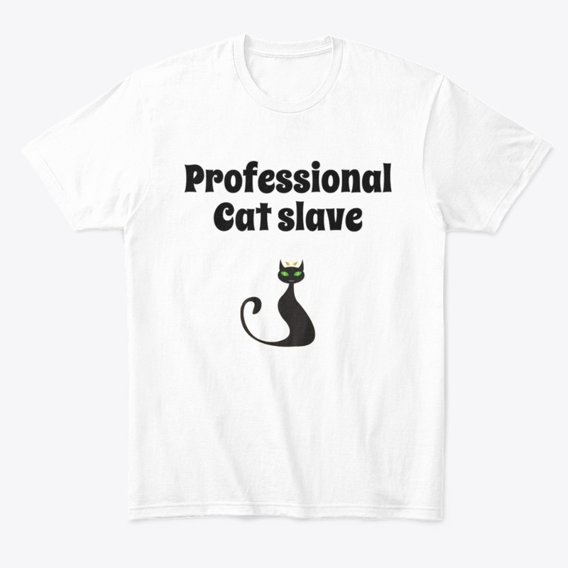 Funny Professional Cat Slave t shirt