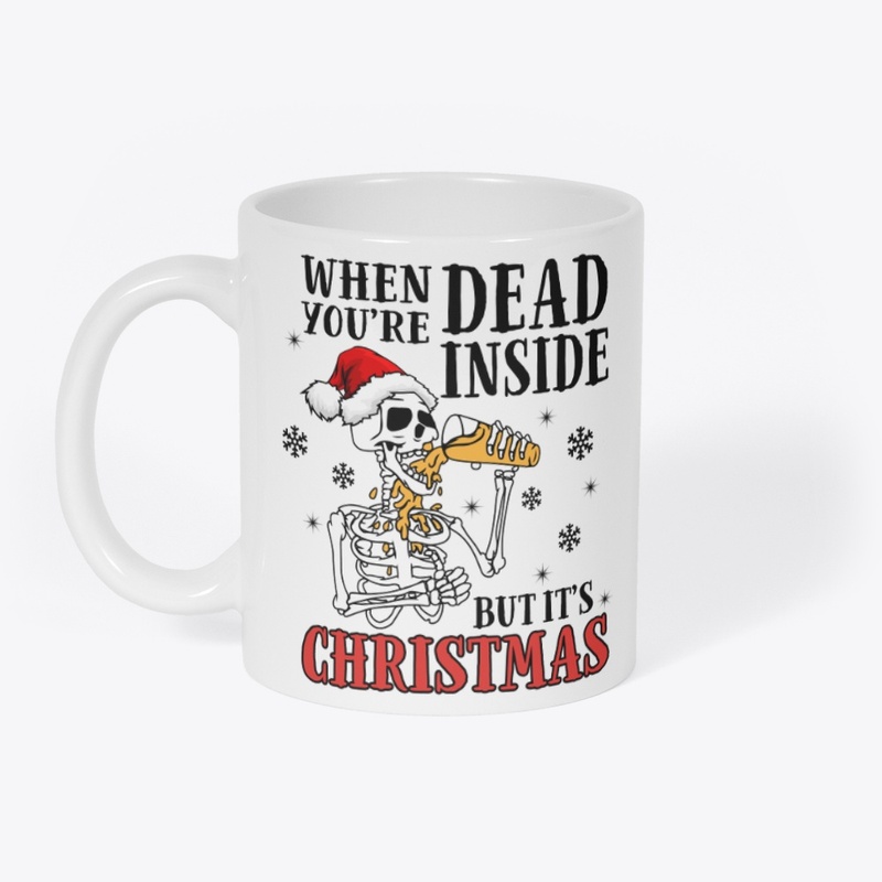 Christmas T-shirt. Adorned