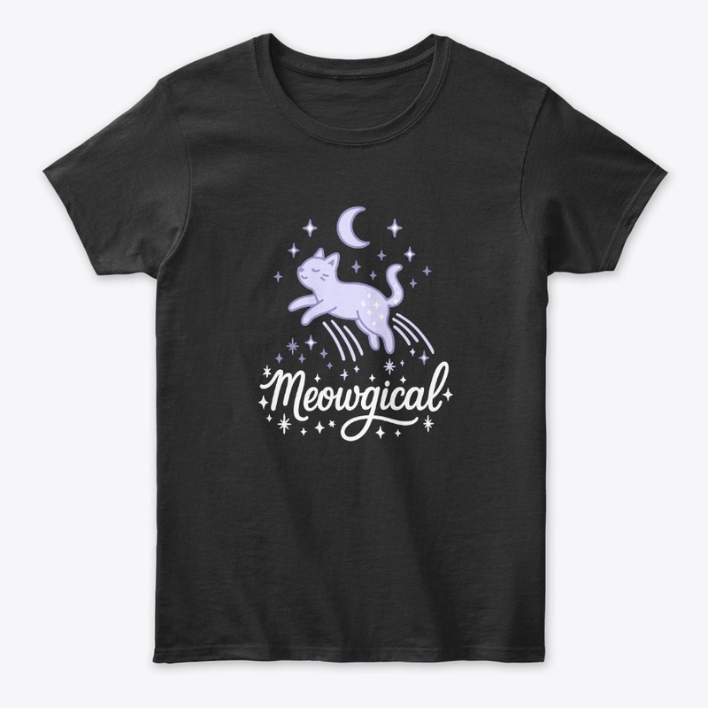 Meowgical Cat Lover T-shirt