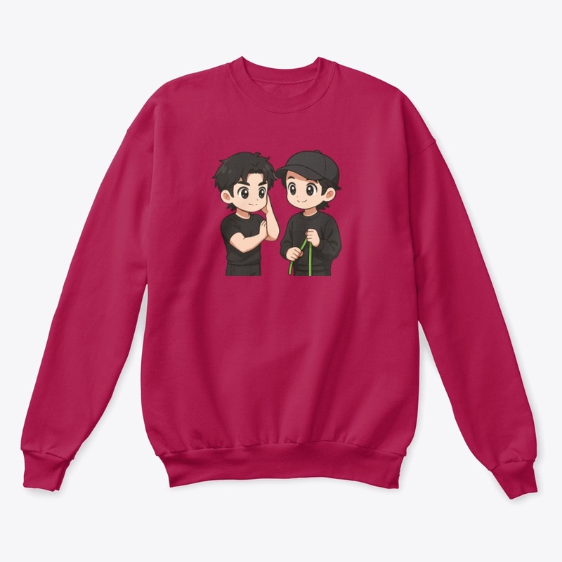BJYX Chibi Duo | Cute Black Outfit Art