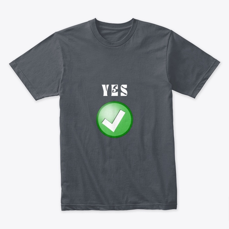 Say YES (White)