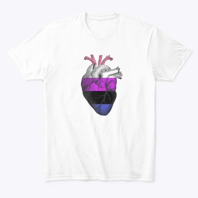 Genderfluid Anatomical Heart