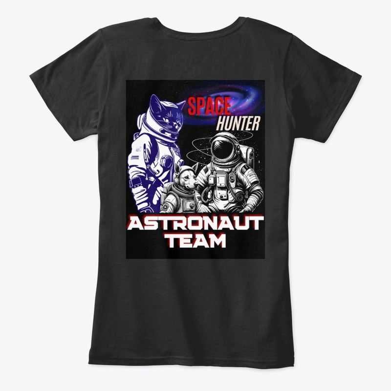 Space Hunter Astronaut Team T-shirt 