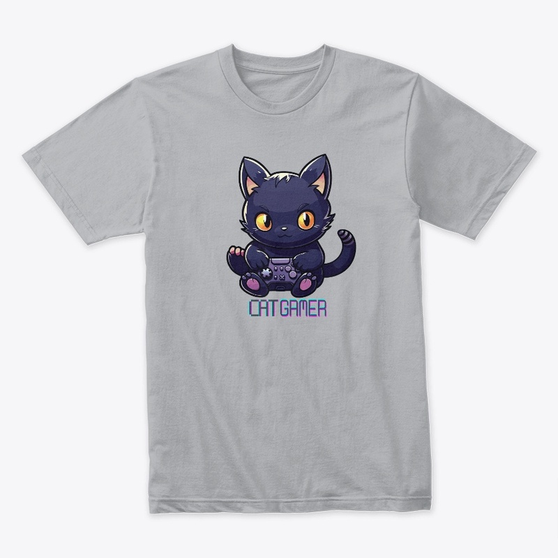 Cat gamer-cat lover