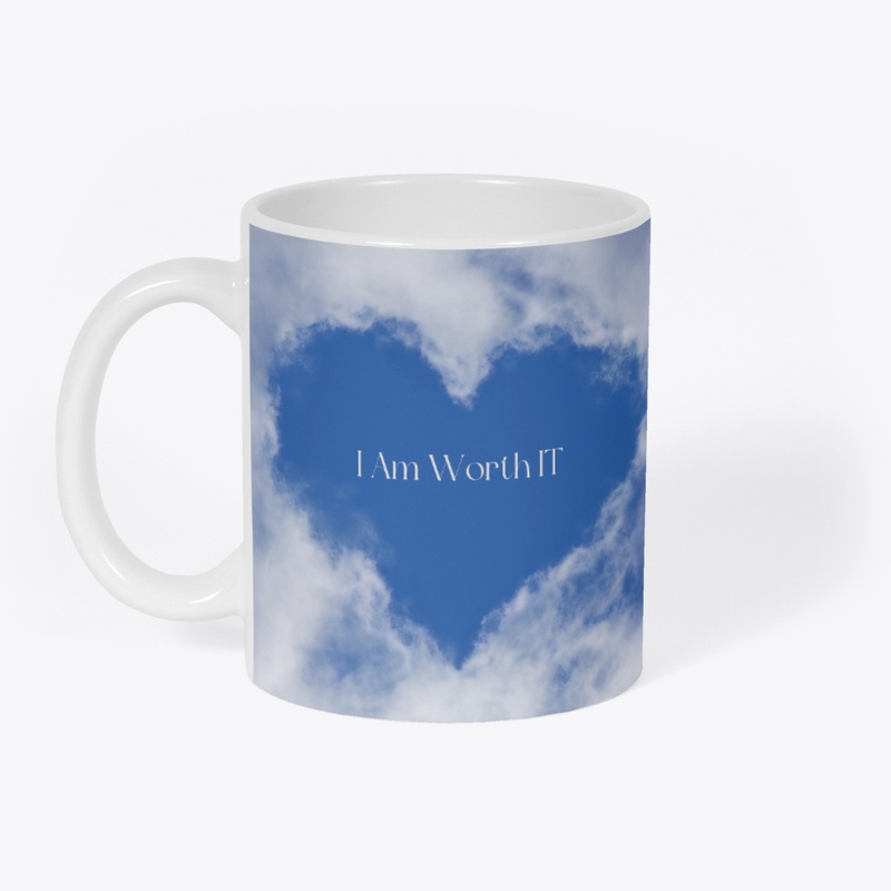 I Am Worth it Heart Cloud Collection