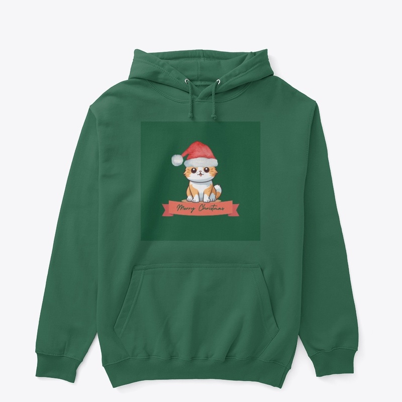 Feline Festivities: Cozy Catmas Hoodie