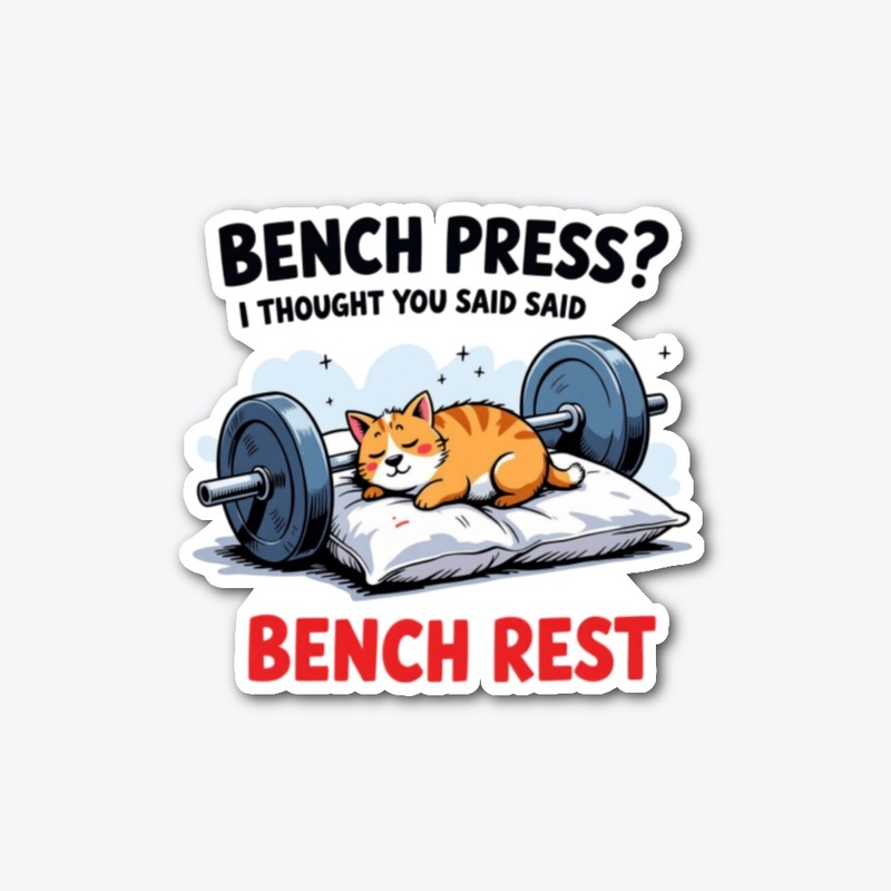Bench Press? Funny Gym T-shirt