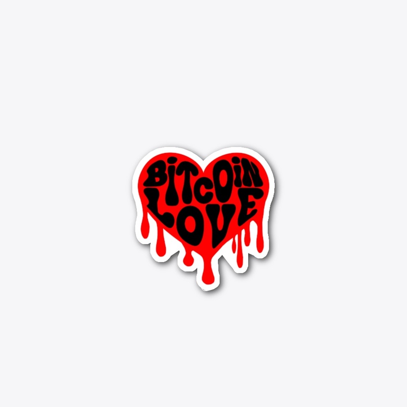Bitcoin Love Heart