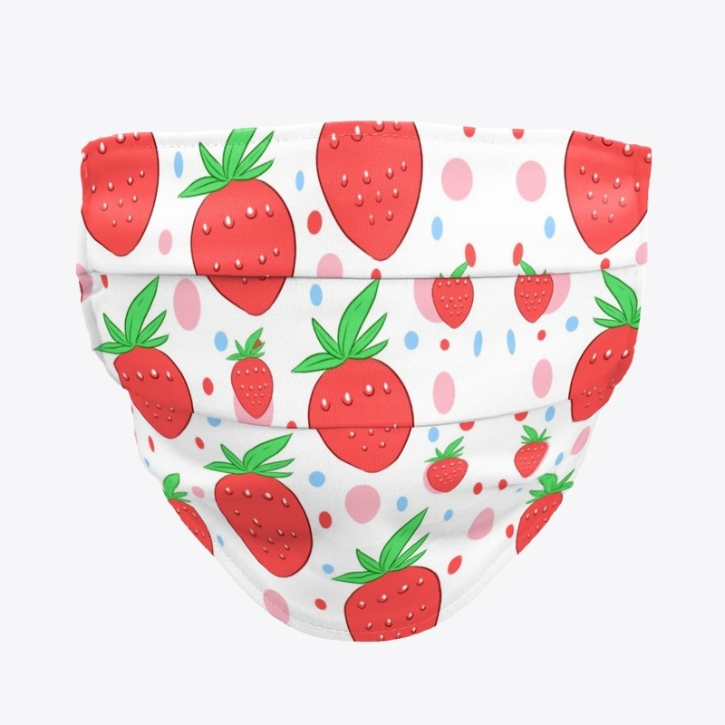 Strawberry polk a dots