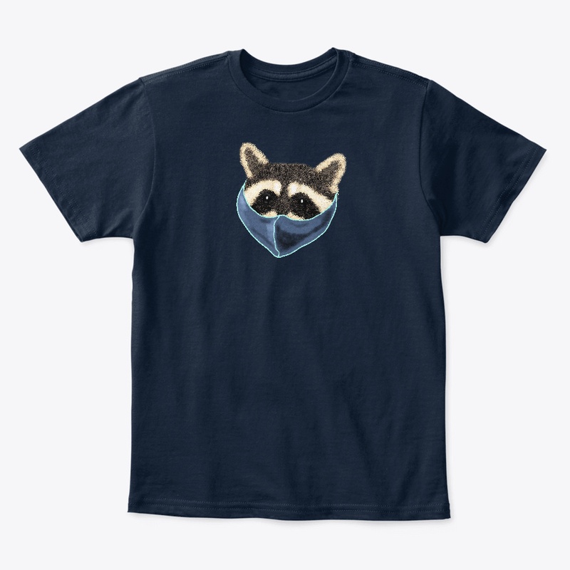 Cute Masked Raccoon