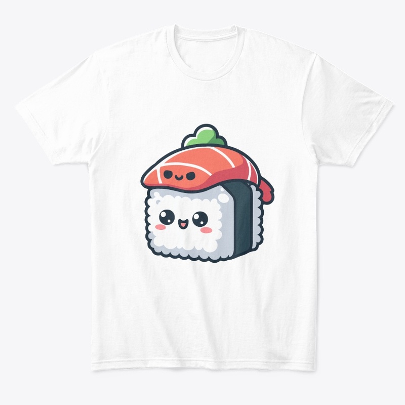kawaii sushi character - food