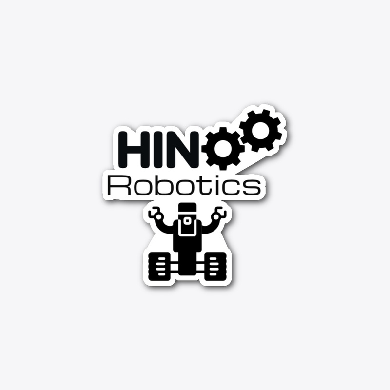 Die Cut Hino Robotics Sticker