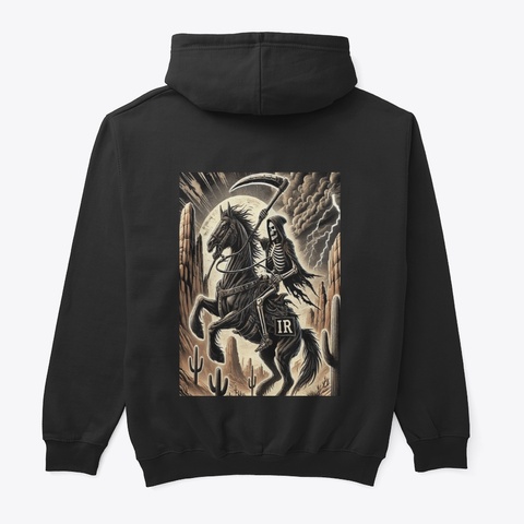 Desert Reaper Black T-Shirt Back