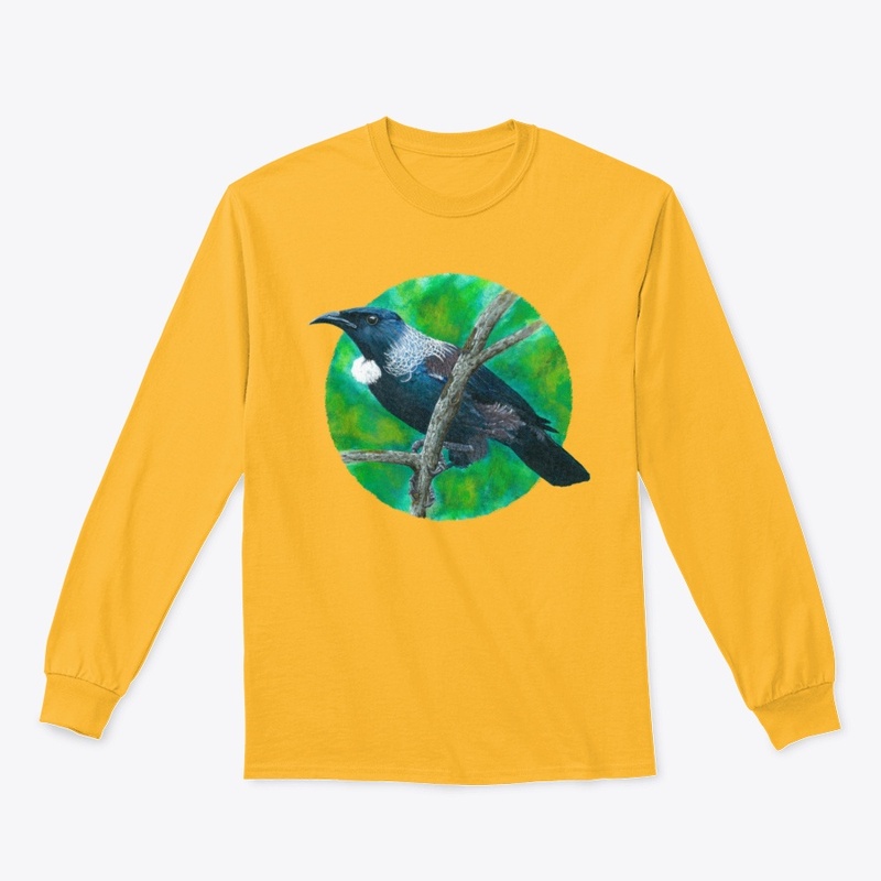 New Zealand Tui - Painting in acrylic