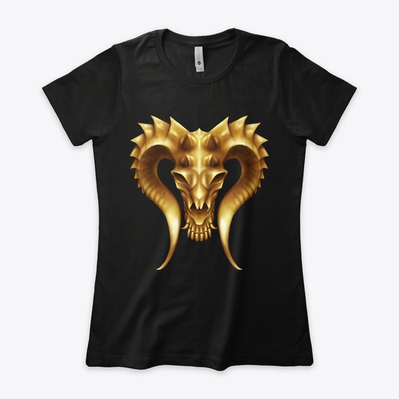 Gold Taun Skull