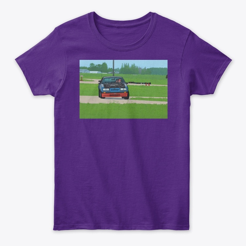 Cartoon race car of Stitch!