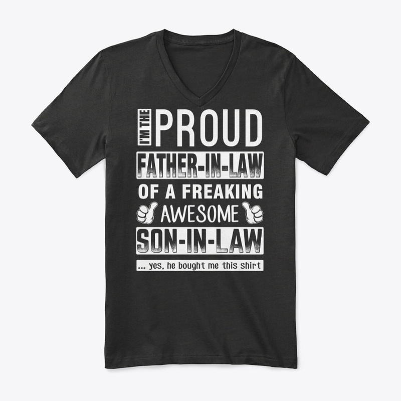I'm the proud father-in-law
