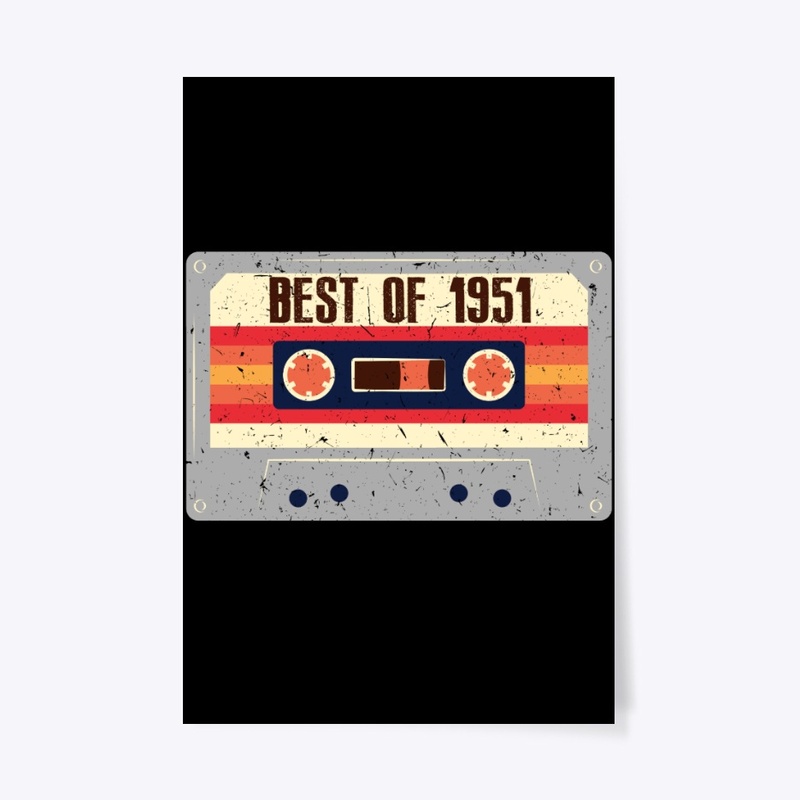 Vintage Best Of  1951 Birthday Gift