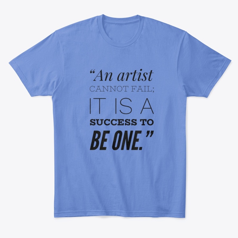 An artist cannot fail 