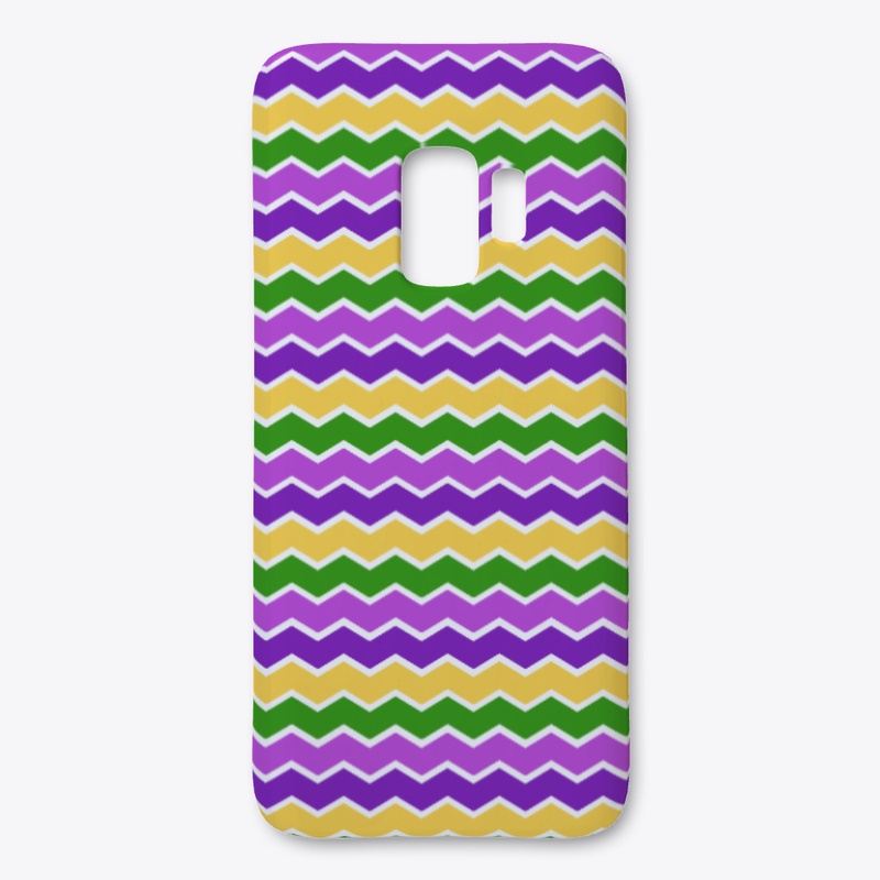 Mardi Gras Zig Zag Dress