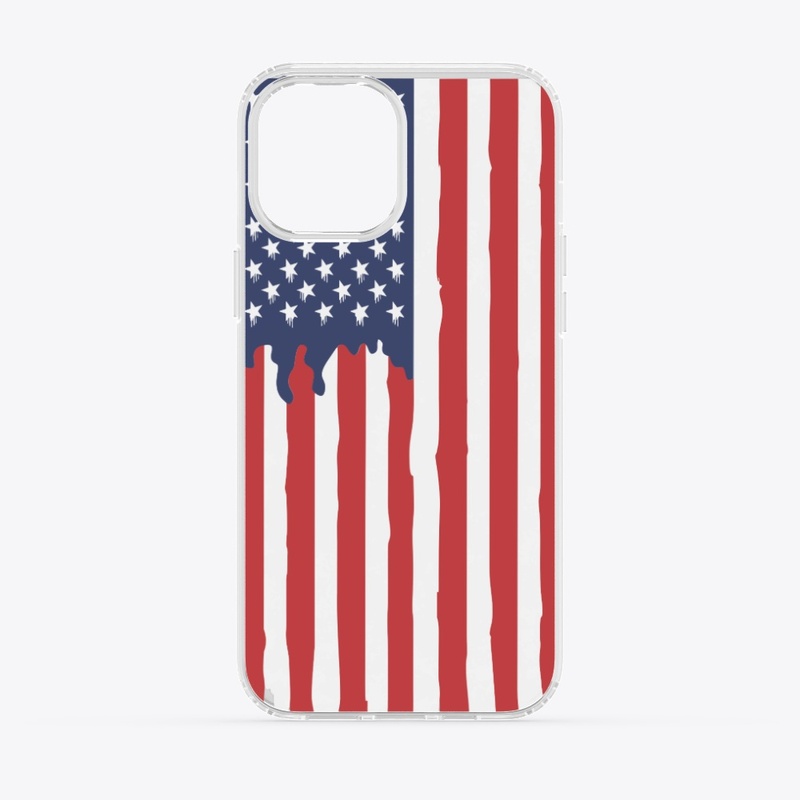 American Flag iPhone tough case