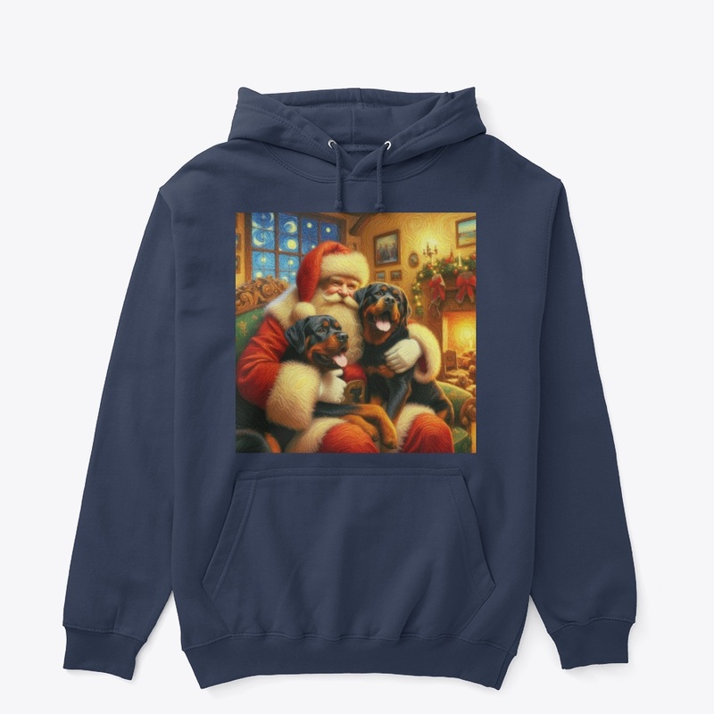 Rottweilers and Santa