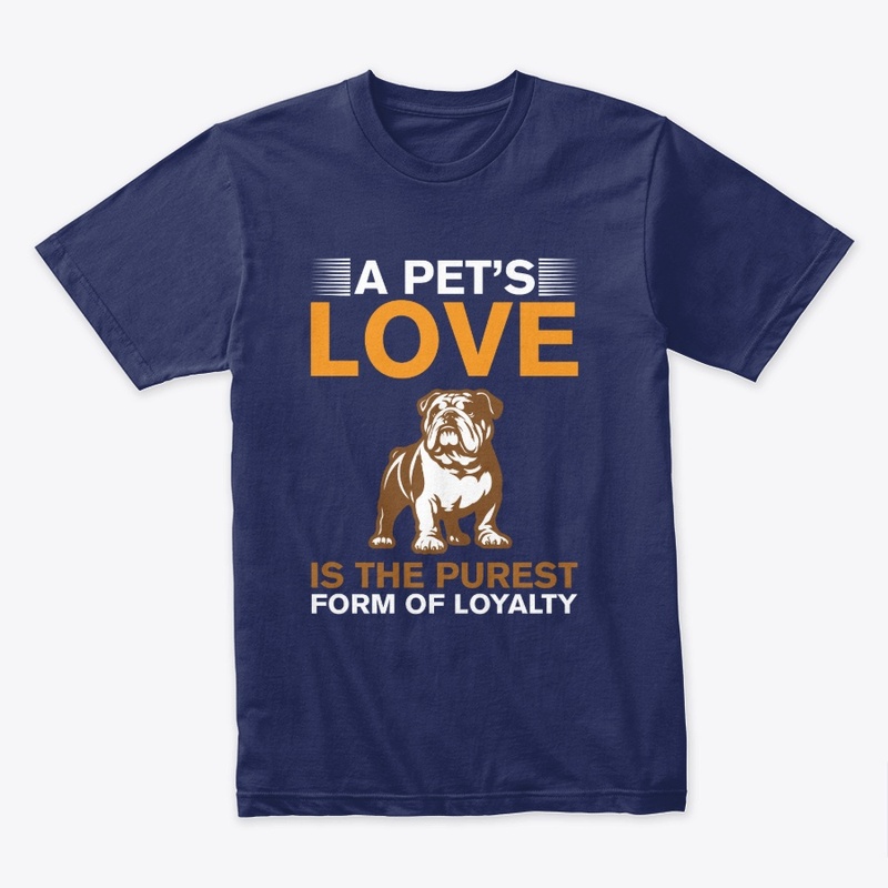 A pet’s love t shirt 