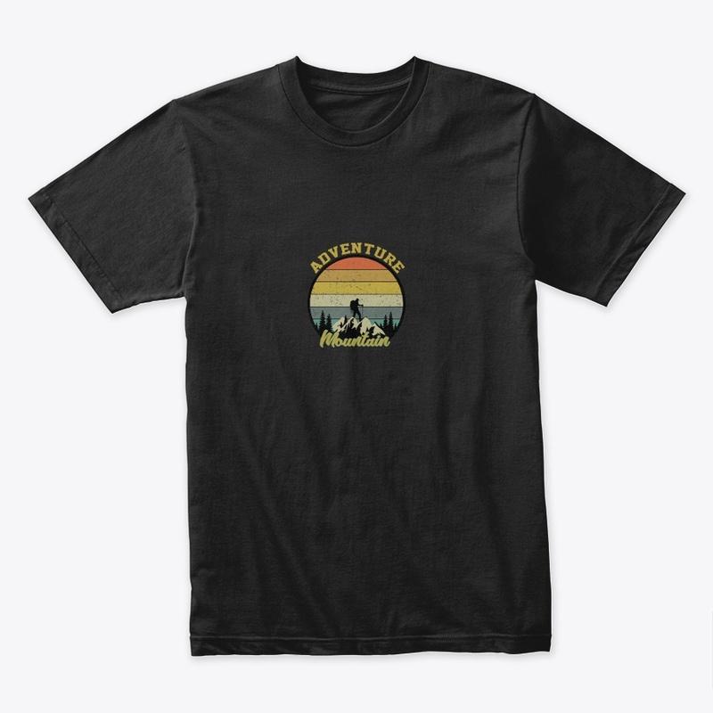 Adventure  mountain vintage t shirt