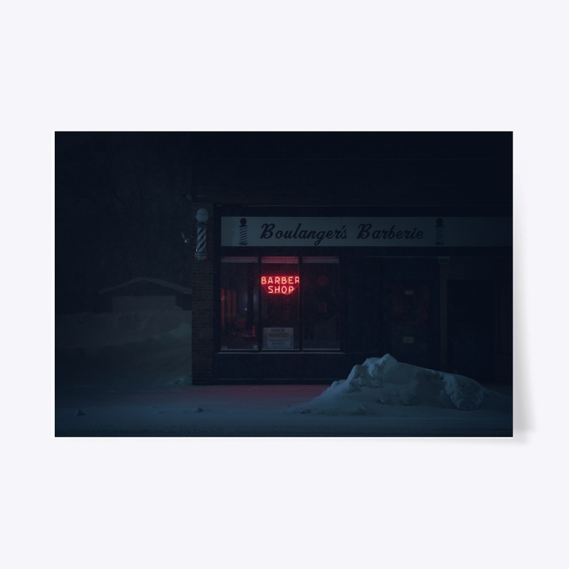Barber Shop at nite