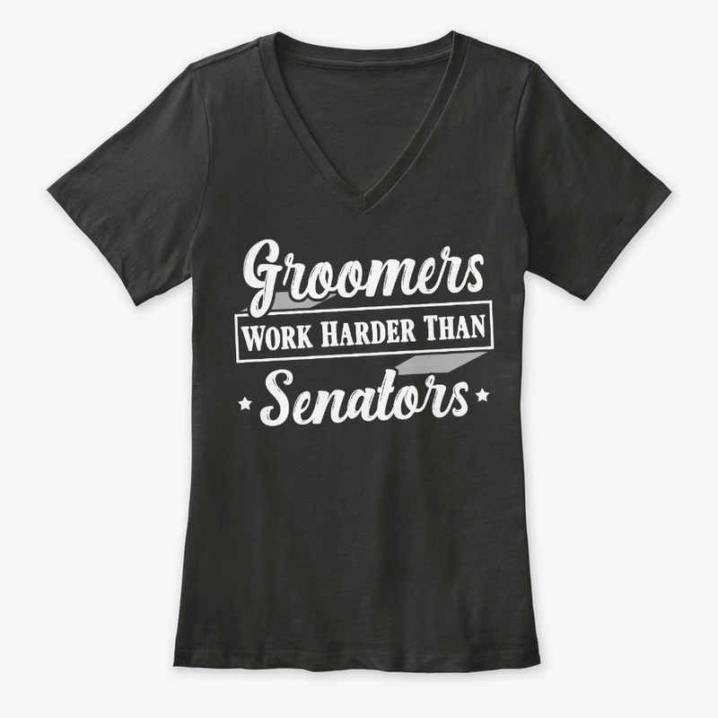 Funny Groomer Gift Work Harder