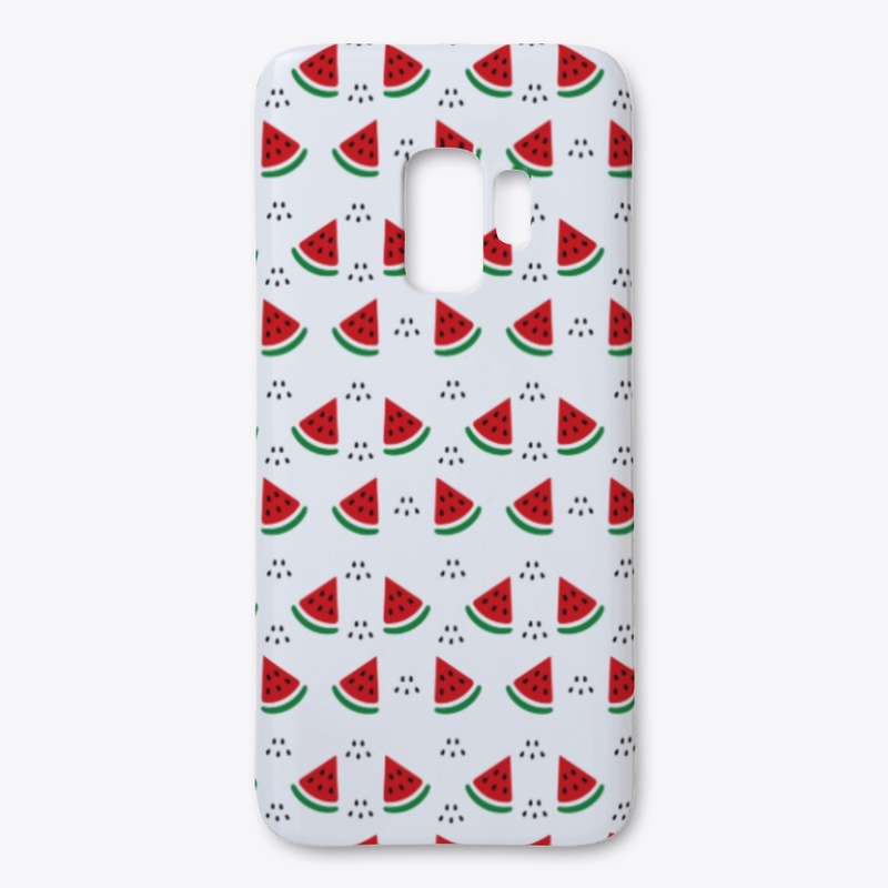  Water Melon Fruit Seamless Pattern