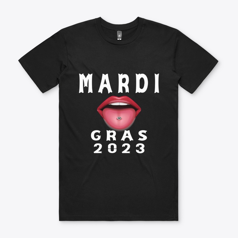Mardi Gras Lips,Mardi Gras 2023 T-Shirt