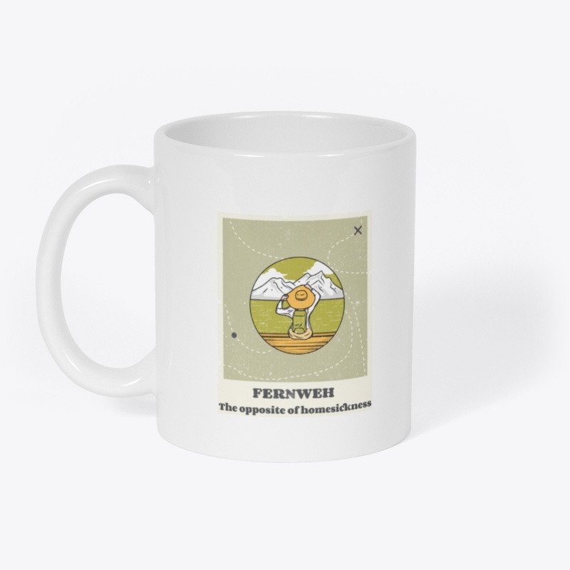 FERNWEH TEE, EXPLORER THE OUTSIDE