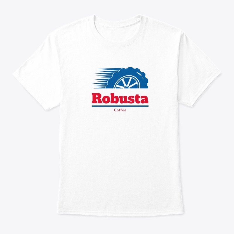 Robusta Coffee Tyre Company Logo Tee