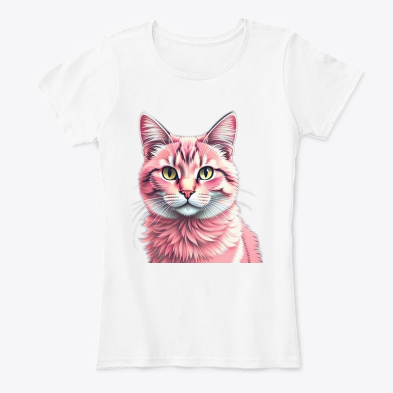 Pink Feline Tee