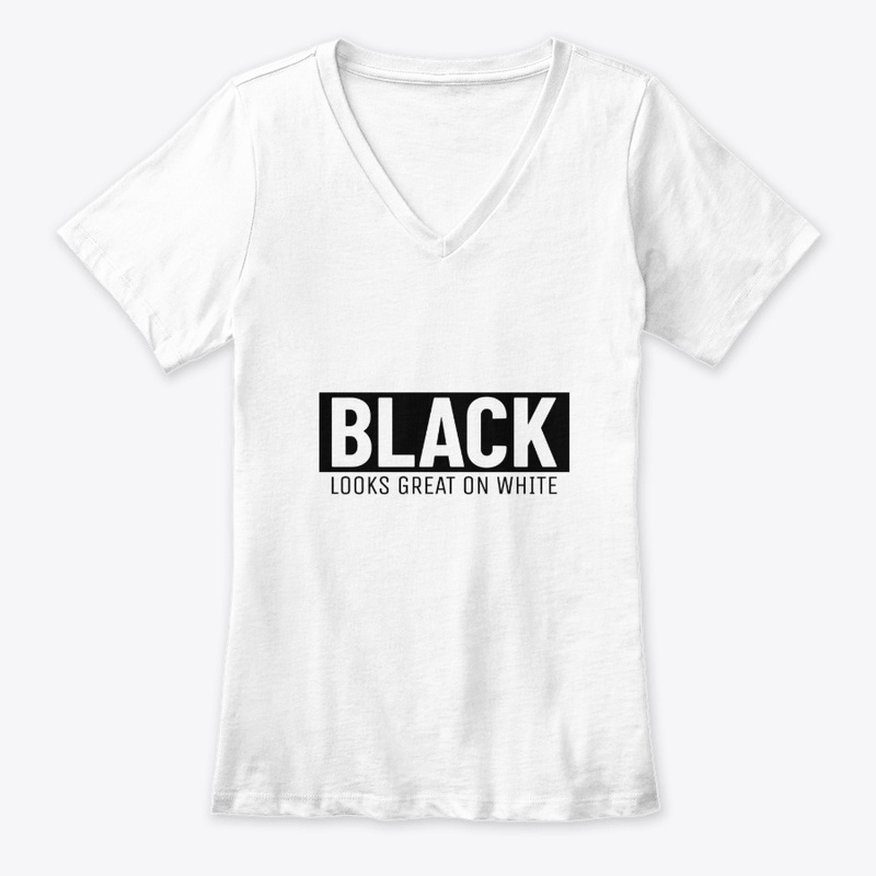Black Looks Great On White