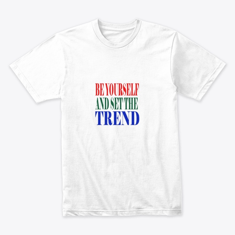 Be yourself and set the trend color