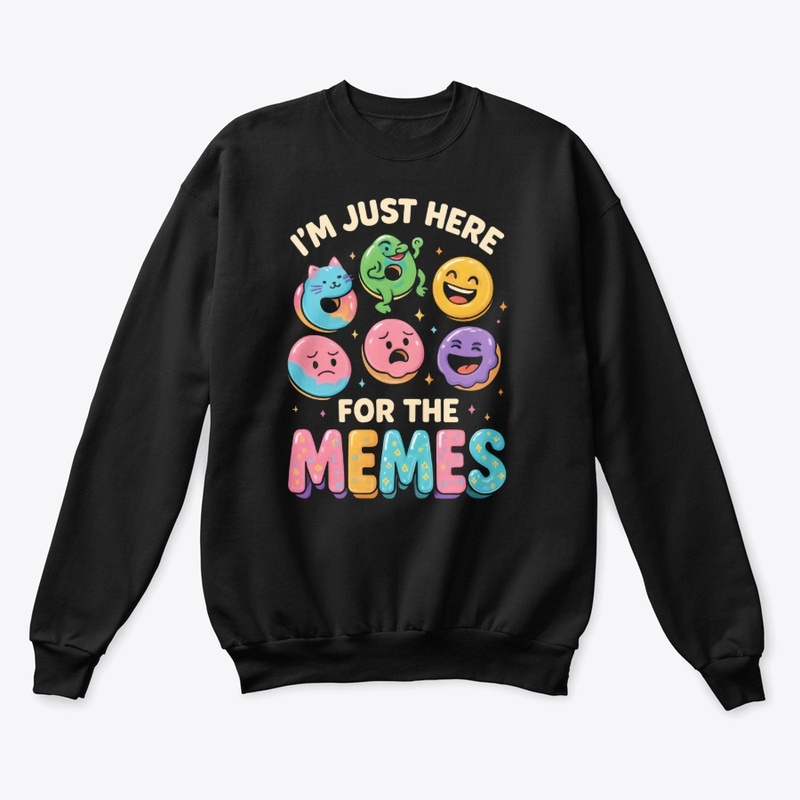 Funny Donut Meme Cartoon Emojis