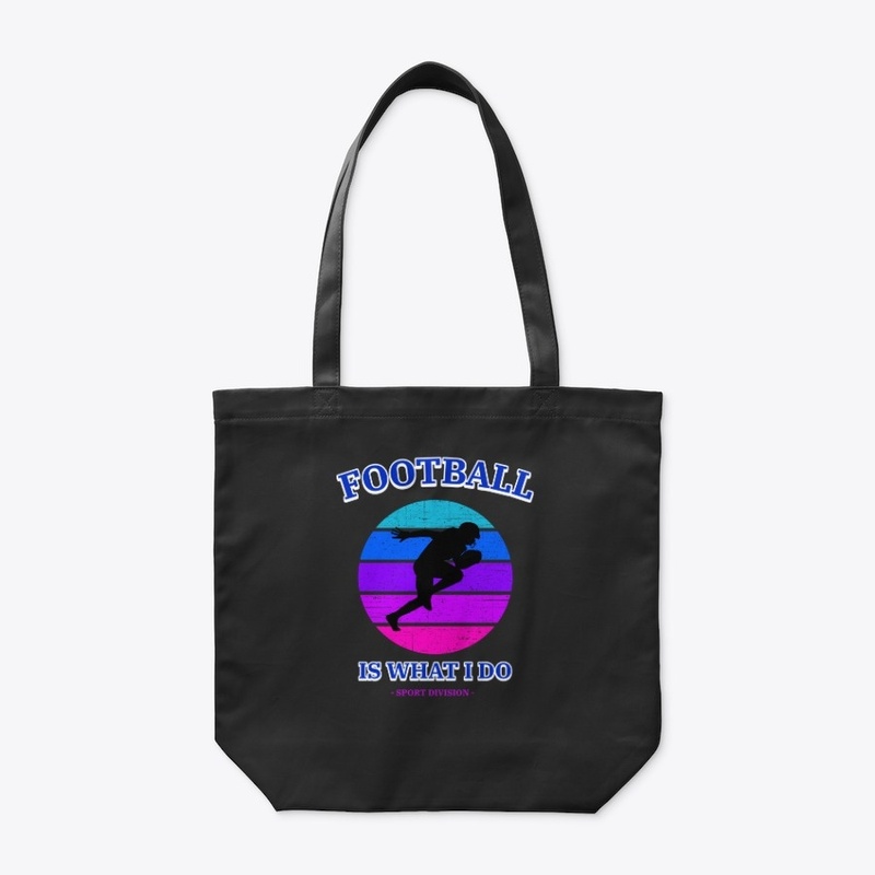 Football Is What I Do - Retro Sunset