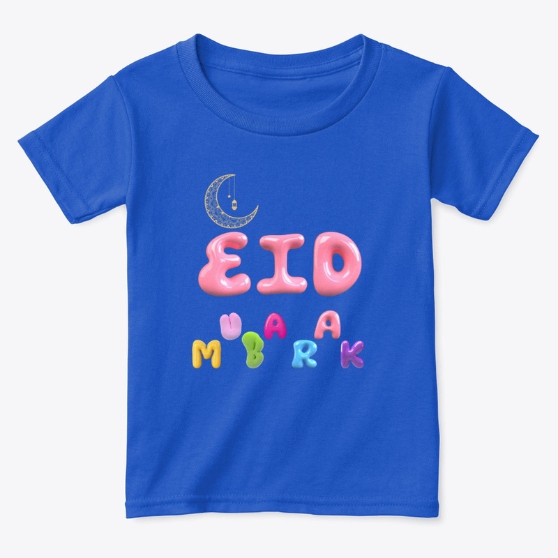 Toddler and Kids T-shirt Design for Eid