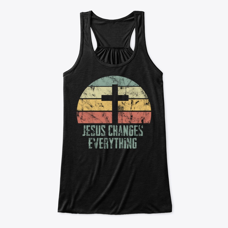 Jesus Cross Faith Retro Vintage Gift