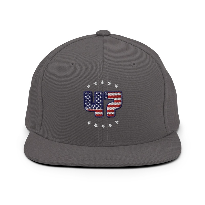 "47"  (white stars/w/back)