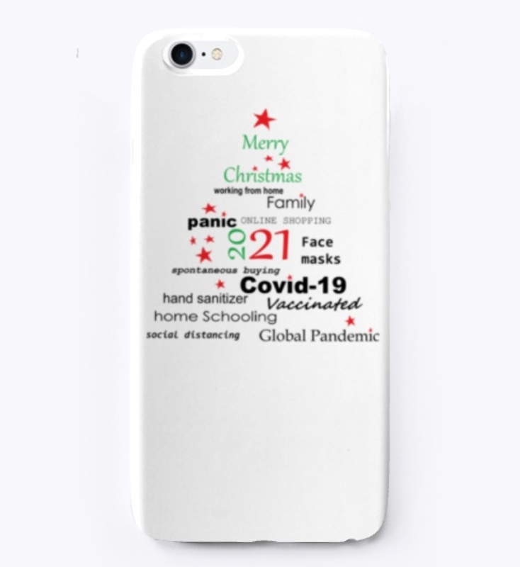 Christmas iPhone Case print Covid19 2021