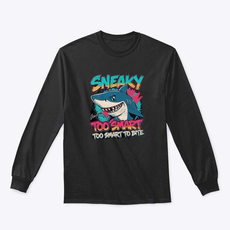 Sneaky Shark T-Shirt | Too Smart To Bite