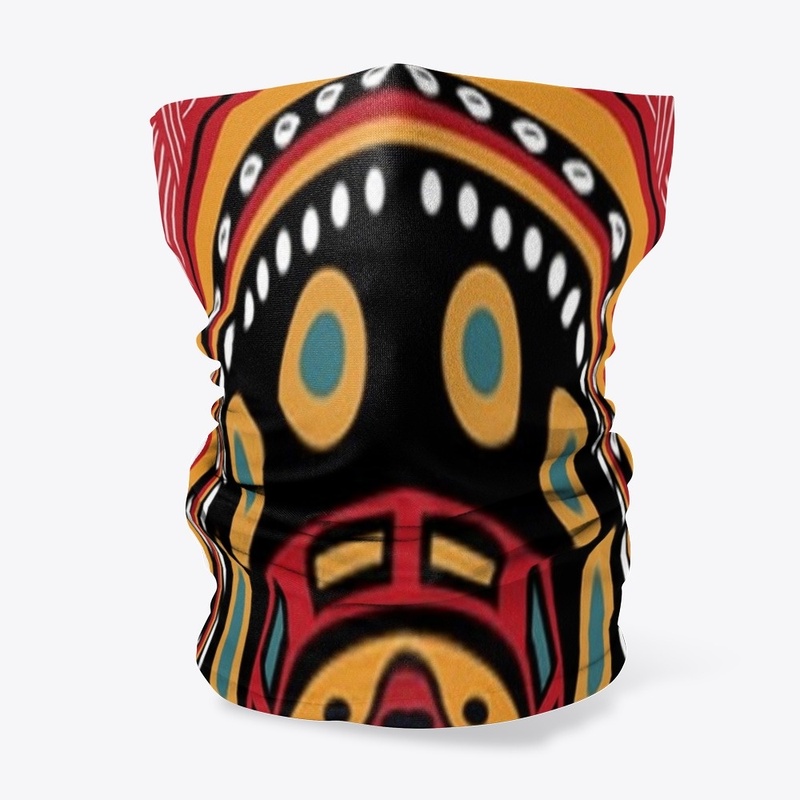 African Pattern Face Covering