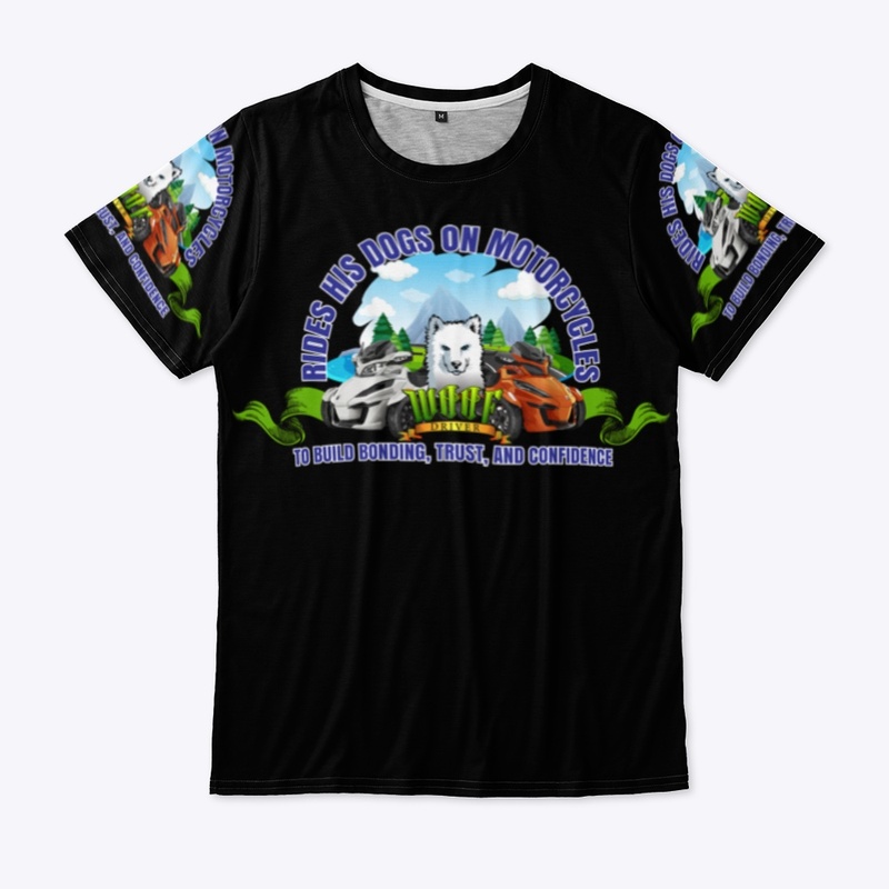 Dogs On Motorcycles All-Over-Print